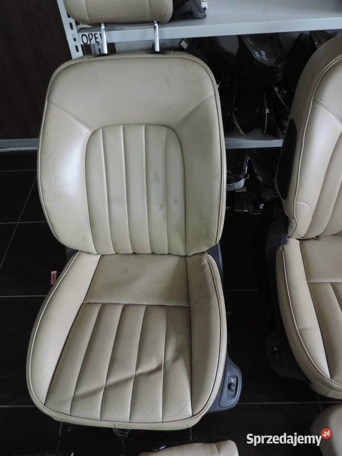 PEUGEOT 407 SW FOTELE KOMPLET PRZÓD TYL SKÓRA