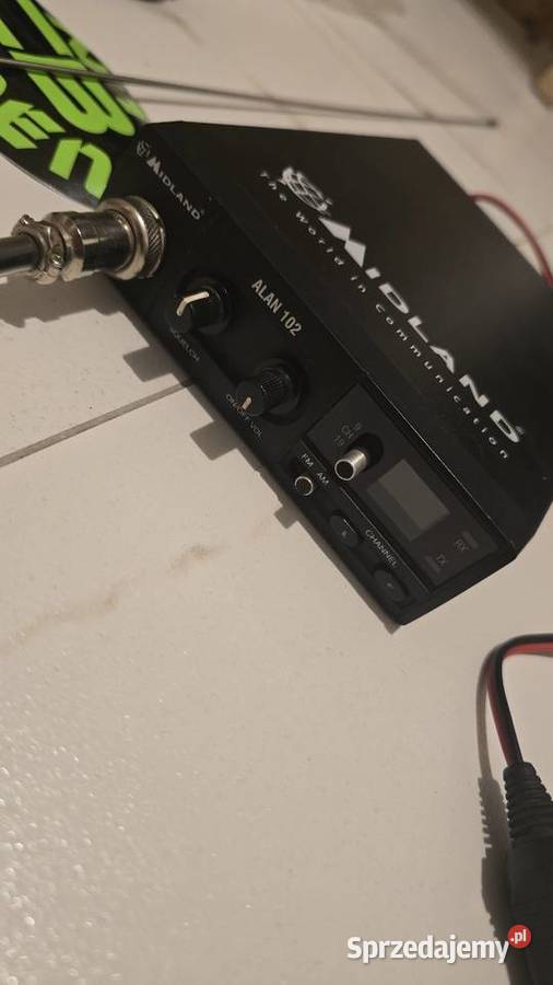 CB radio Midland Alan 102 Antena President Nowe Brzesko