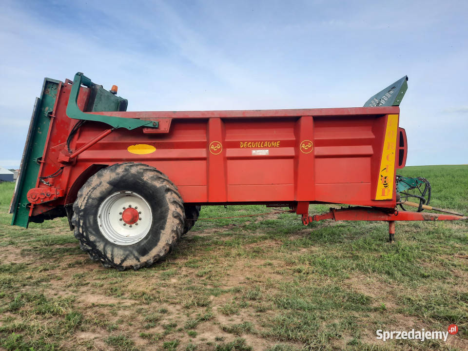 Rozrzutnik obornika DEGUILLAUME Force 16 D 16 m3 sprzedam