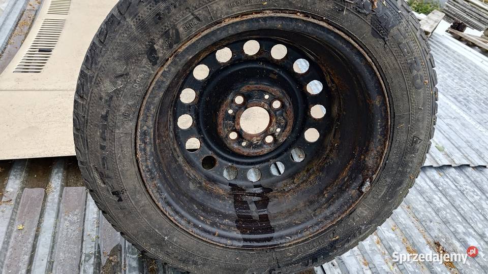 Felgi stalowe 14 55 ET35 BMW E30 4x100 komplet podlaskie Suwałki