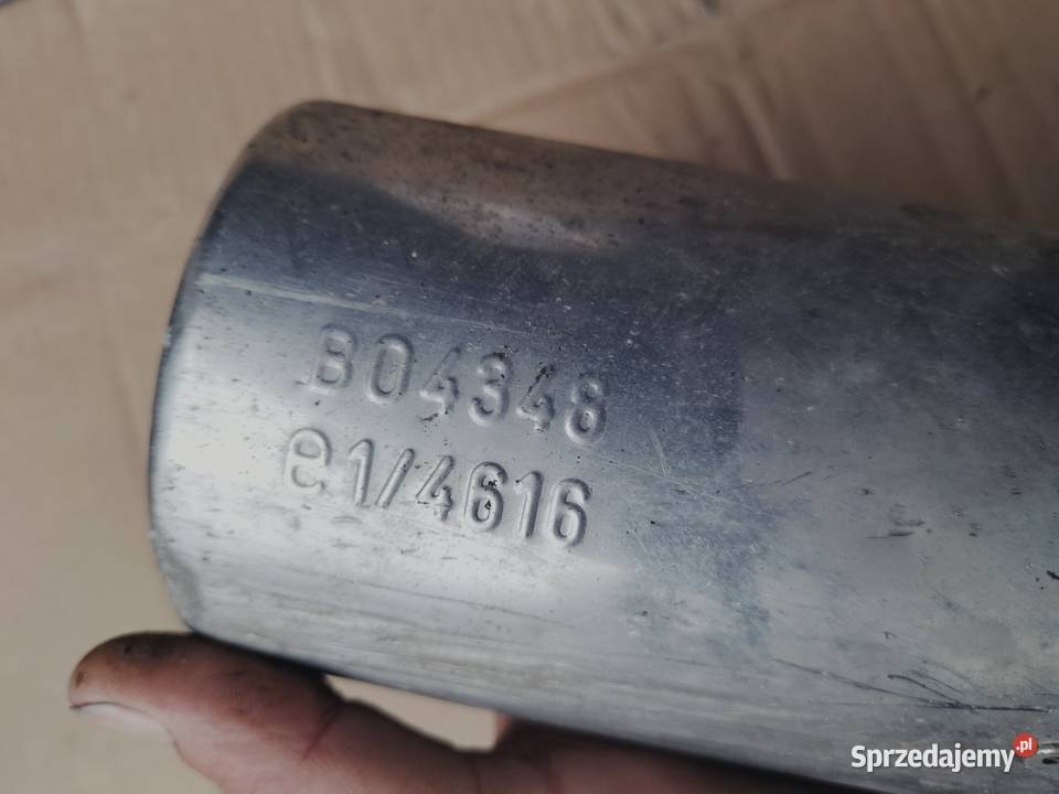 Końcówka tłumika Oryginał Bosima B04348 e14616 Układ wydechowy Kamień-Kolonia