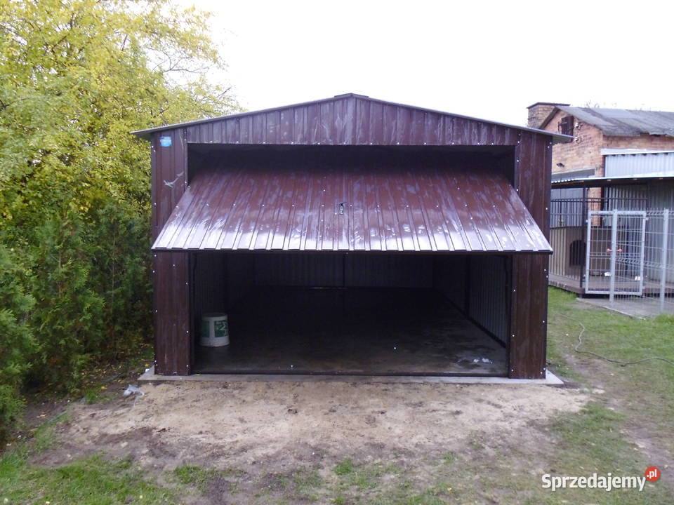 Garaż blaszany 4x5 kolor Staszów