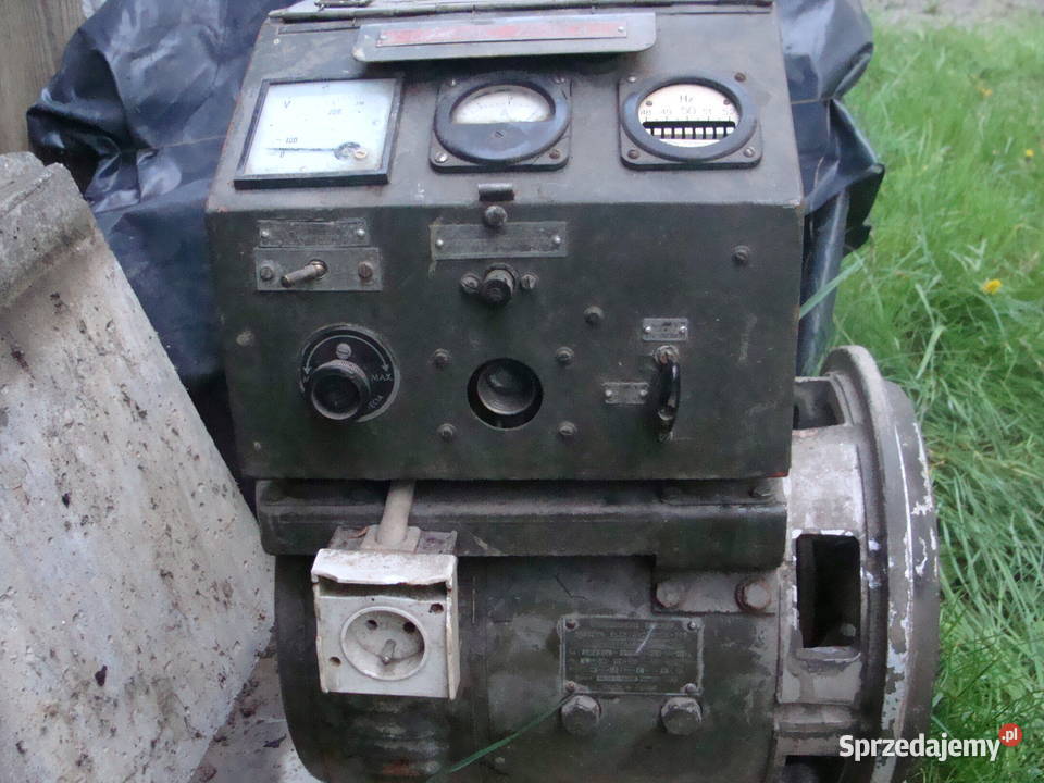 Sprzedam prądnice agregatu wojskowego 2Kw silnik Limanowa
