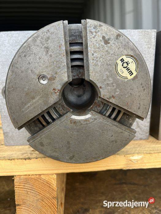 Uchwyt tokarski RHM 3szczękowe 125 mm Kompresory Tuliszków sprzedam