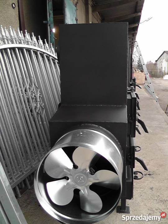 Piec nadmuchowy na warsztat hale blacha 6mm 6 wy Piece i kominki śląskie Mysłowice
