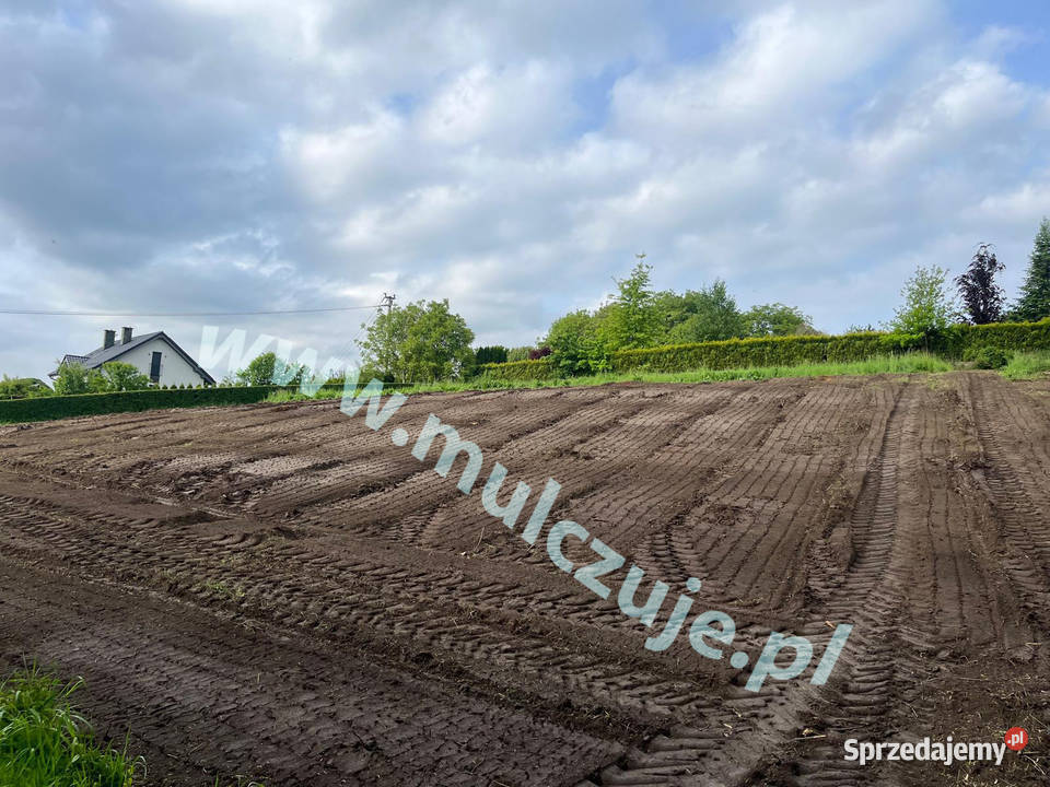 Mulczer leśny wgłębny powierzchniowy Karczowanie małopolskie Kraków