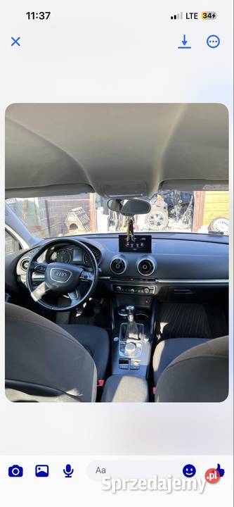 Audi A38v 20tdi 15078 przebieg Strzałkowo