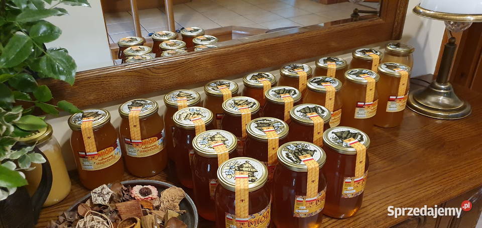Miód Pszczeli prosto z własnej pasieki Różne Delikatesy Wisznice sprzedam