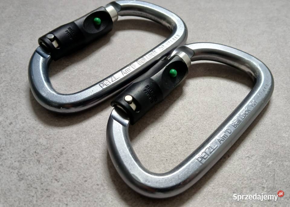 Karabinki wspinaczkowe Petzl AMD BallLock 2 Turystyka lubelskie Lubartów