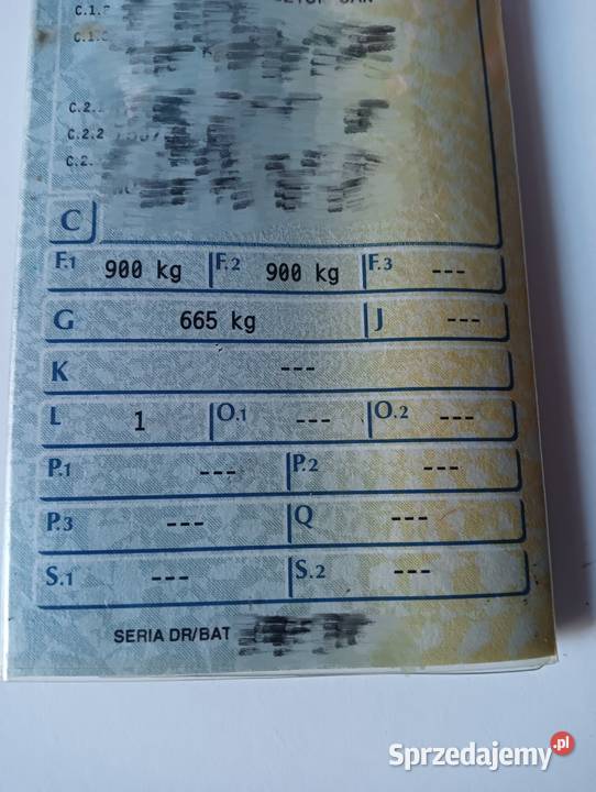 Komplet papierów do przyczepy kempingowej KNAUS KNAUS