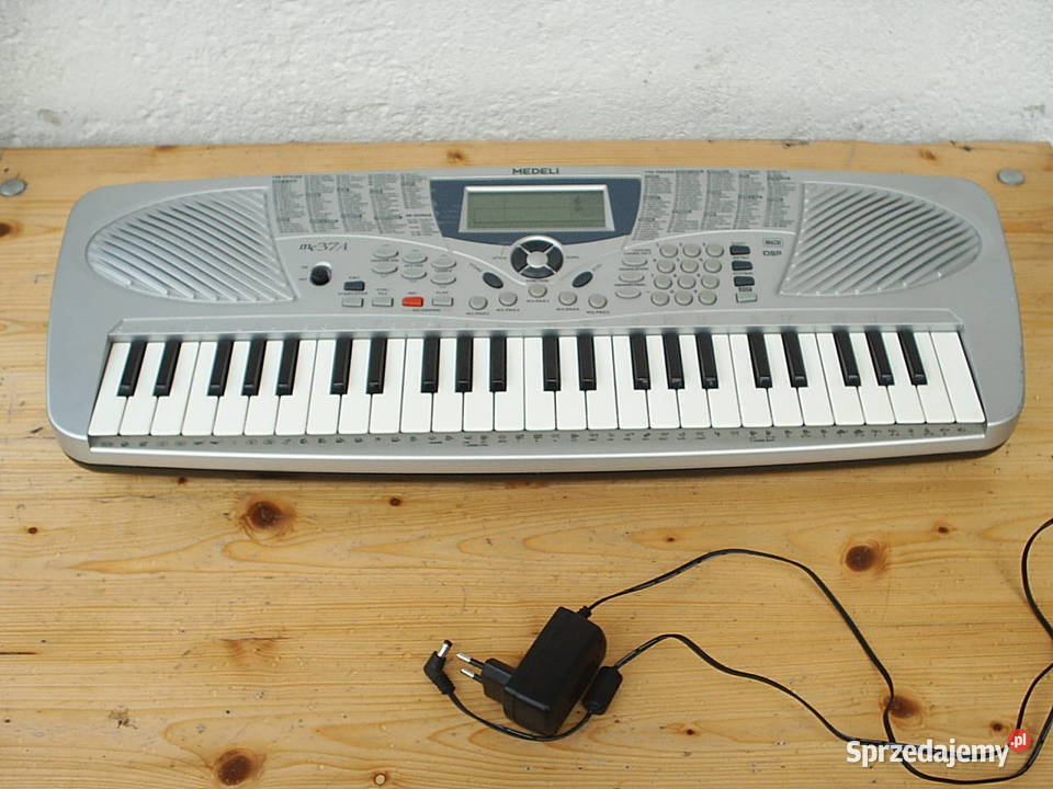 Firmowy keyboard dla dzieci Medeli MC37A