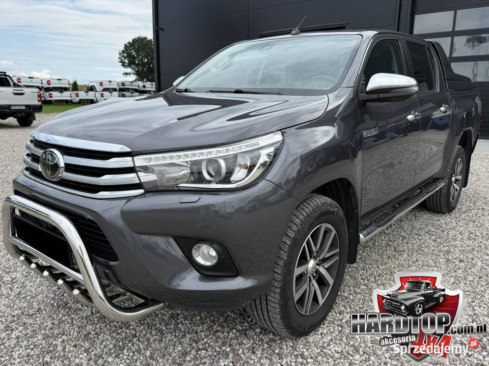 Progi Hilux Orurowanie Stopnie Boczne CHROM Pasłęk sprzedam