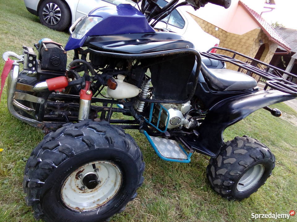 Quad Bashan 200 na WAŁ Wyciągarka Chłodnica Rokietnica