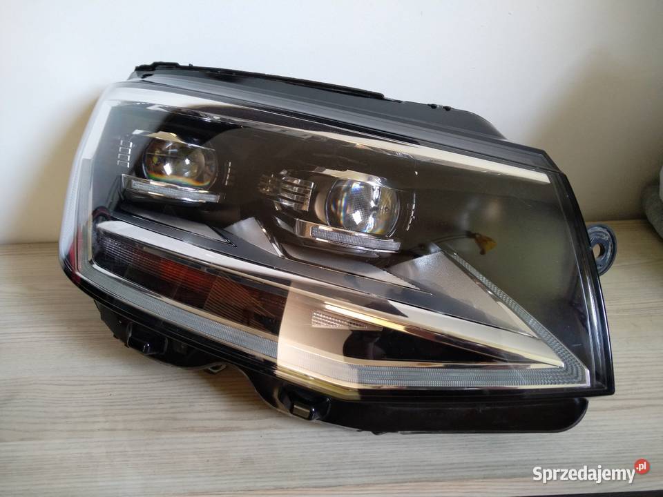 VW T6 Lift LED Reflektor Lampa Prawy Przód Części samochodowe dolnośląskie Kłodzko sprzedam