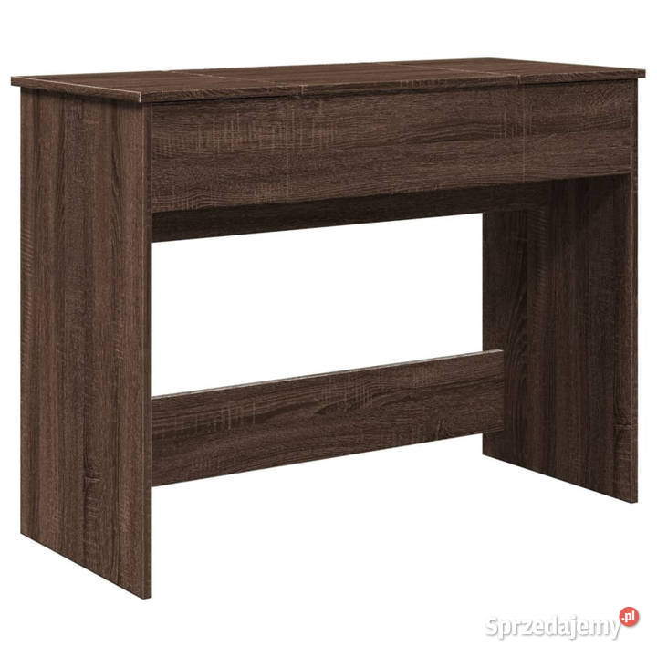 Toaletka z lustrem brązowy dąb 100x45x76 mazowieckie sprzedam