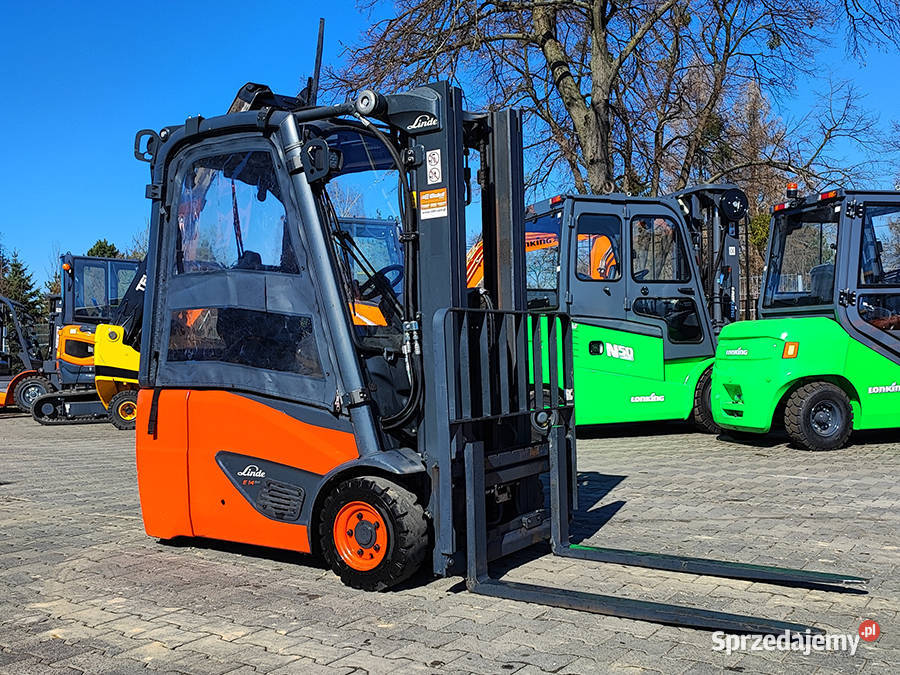Wózek widłowy elektryczny Linde E1402 14 t Linde małopolskie