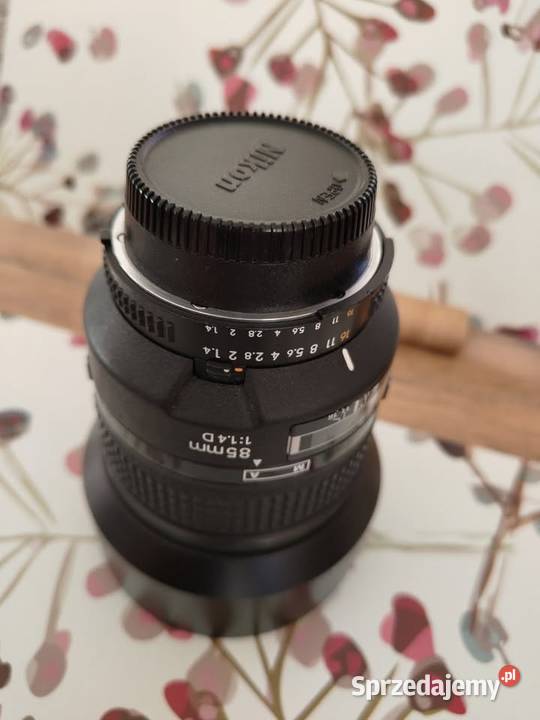 Obiektyw Nikkor 85 14D świetna portretówka Nikon Biała Podlaska sprzedam