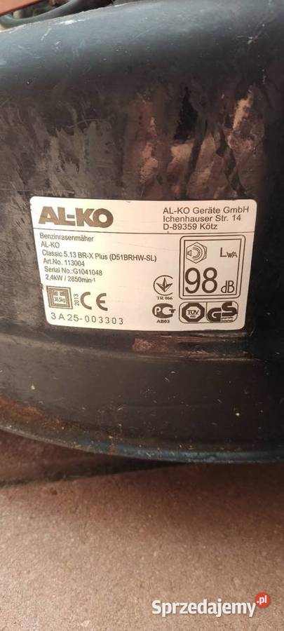 Kosiarka ALKO BR X z napędem Nowogrodziec sprzedam