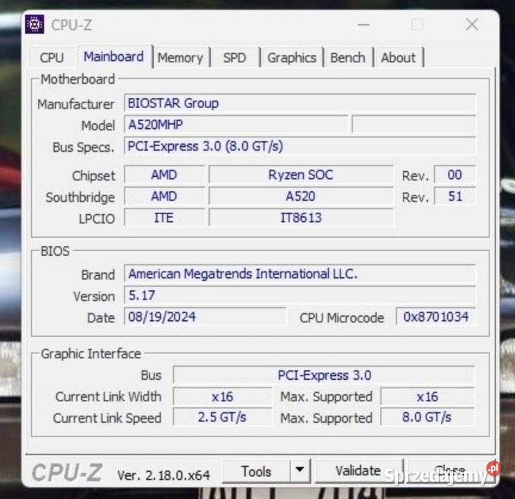 Komputer gamingowy Ryzen 5 3600 RTX 2060 12GB Liczba rdzeni procesora 6 Pozostałe Kielce