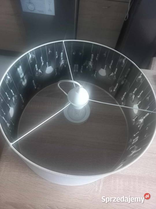Lampa Wisząca Sufitowa Żyrandol Abażur lubuskie