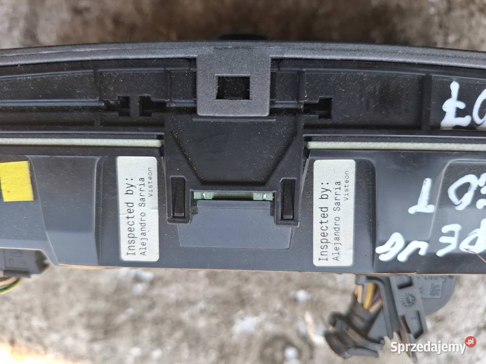 Panel Sterowania Nawiewu Peugeot 407 Pozostałe lubelskie