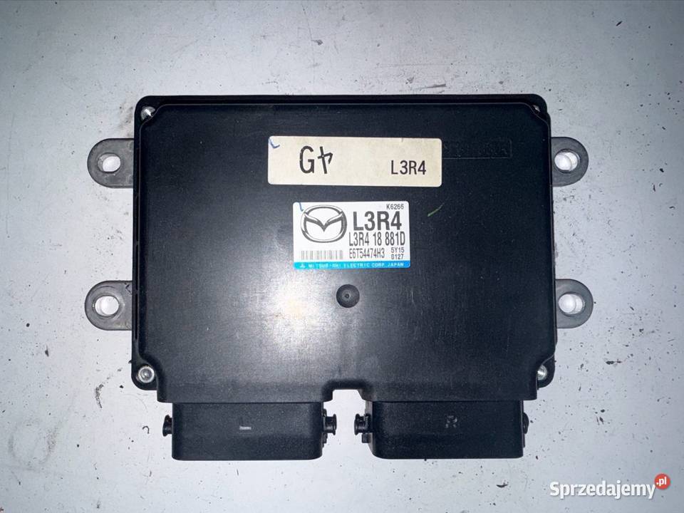 Komputer sterownik ECU Mazda 6 L3R4 18 881D Karoseria Ostrów Wielkopolski sprzedam