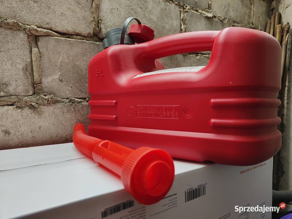 pressol kanister 5L z elastycznym lejkiem na sprzedam