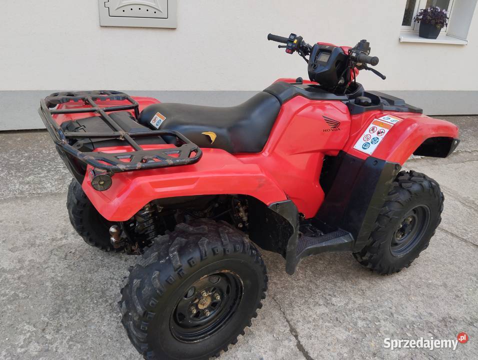 Honda trx rincon 500 irs 2016 r Bysina sprzedam