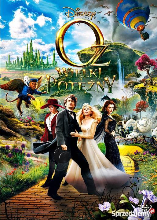 OZ WIELKI I POTĘŻNY JAMES FRANCO DISNEY Kalisz