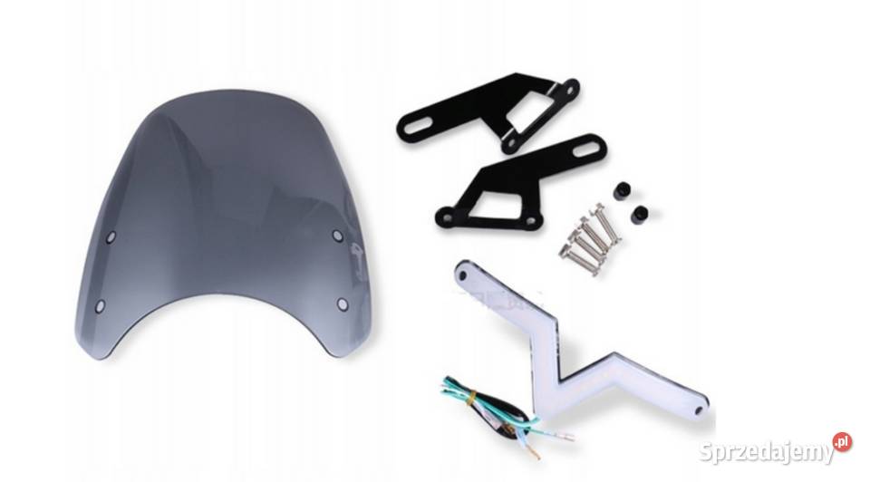 Owiewka motocyklowa szyba z kierunkowskazami Szyby i owiewki śląskie Sosnowiec