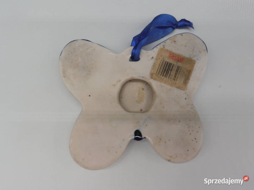 Dekoracyjny Motyl Ceramiczny Ręcznie Malowany