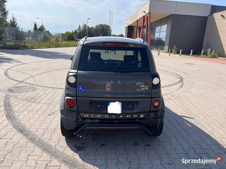 Microcar MGO Highland X 2018r stan idealny AM Hatchback Krzeszowice