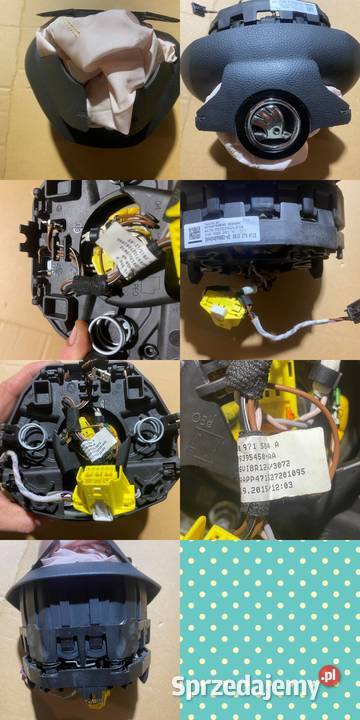 Części Skoda Superb 3 Poduszka Zderzak Pasy podkarpackie Krzeszów