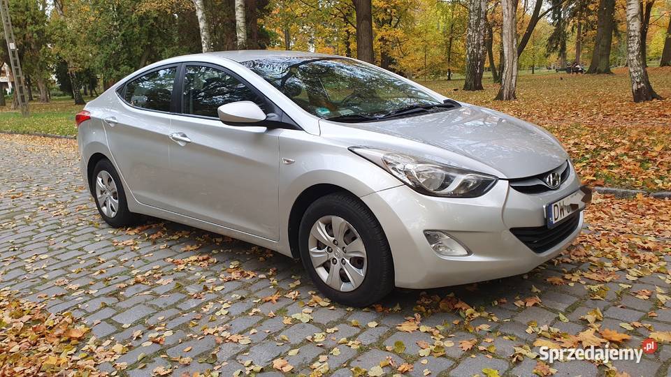 Hyundai Elantra kupiony 2013 r 16 benzyna 132 dolnośląskie Wrocław