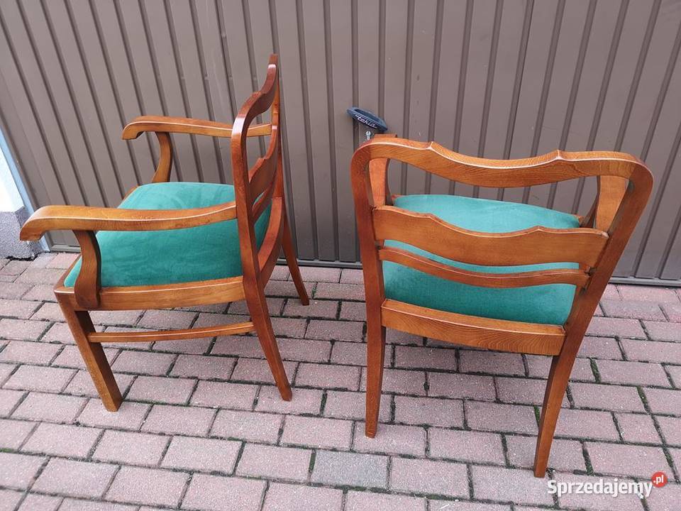 Stary Fotel Krzesło ARTDECO Gabinetowy Antyk Swarzędz