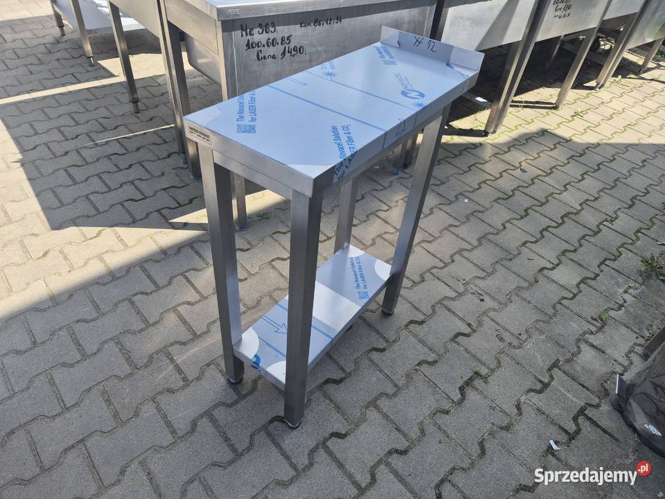 Stół Gastronomiczny Z Półką 307085 Ostrów Wielkopolski