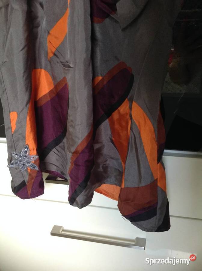 Top Bluzka Jedwabna Damska ZARA M 100 Jedwab czarny Bluzki i koszule Nowa Sól