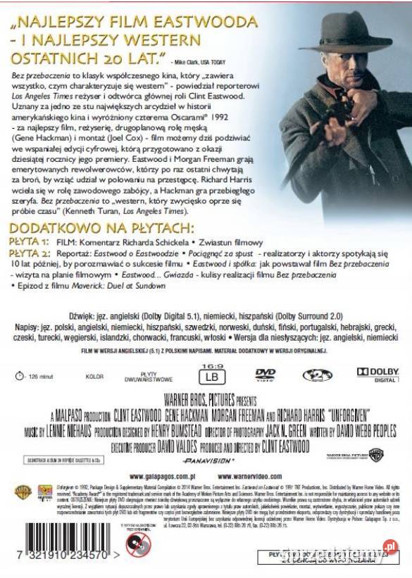 BEZ PRZEBACZENIA CLINT EASTWOOD PREMIUM pełne