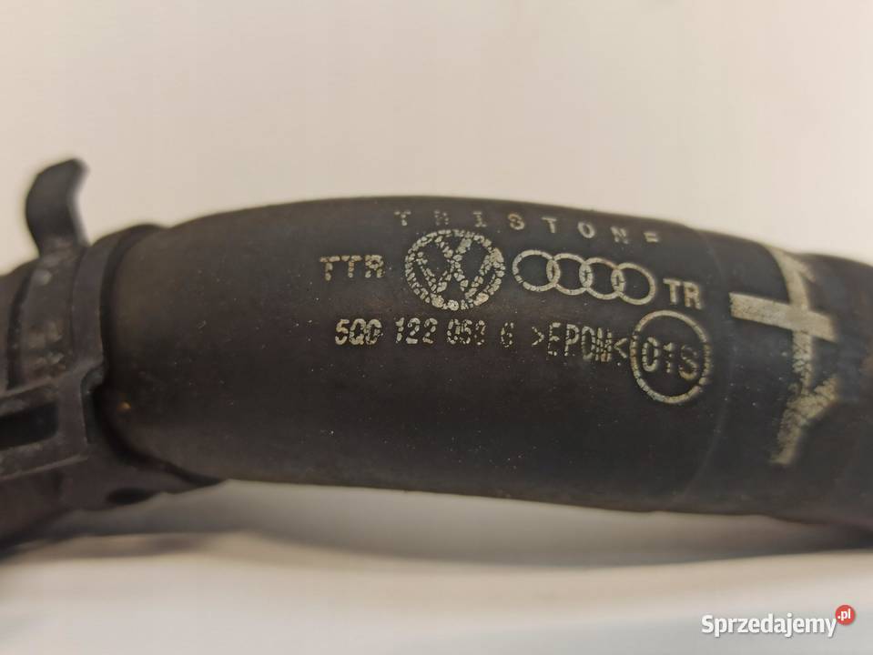 SKODA AUDI VW WĄŻ PRZEWÓD RURA WODY 5Q0122058G