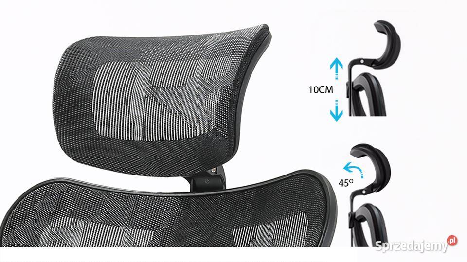 Fotel ergonomiczny ANGEL biurowy obrotowy Jarosław