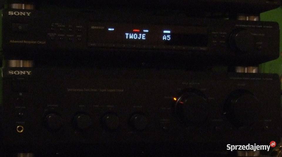 Wzmacniacz Stereo Sony TAFE530R plus Tuner Wzmacniacze i pokrewne Stargard