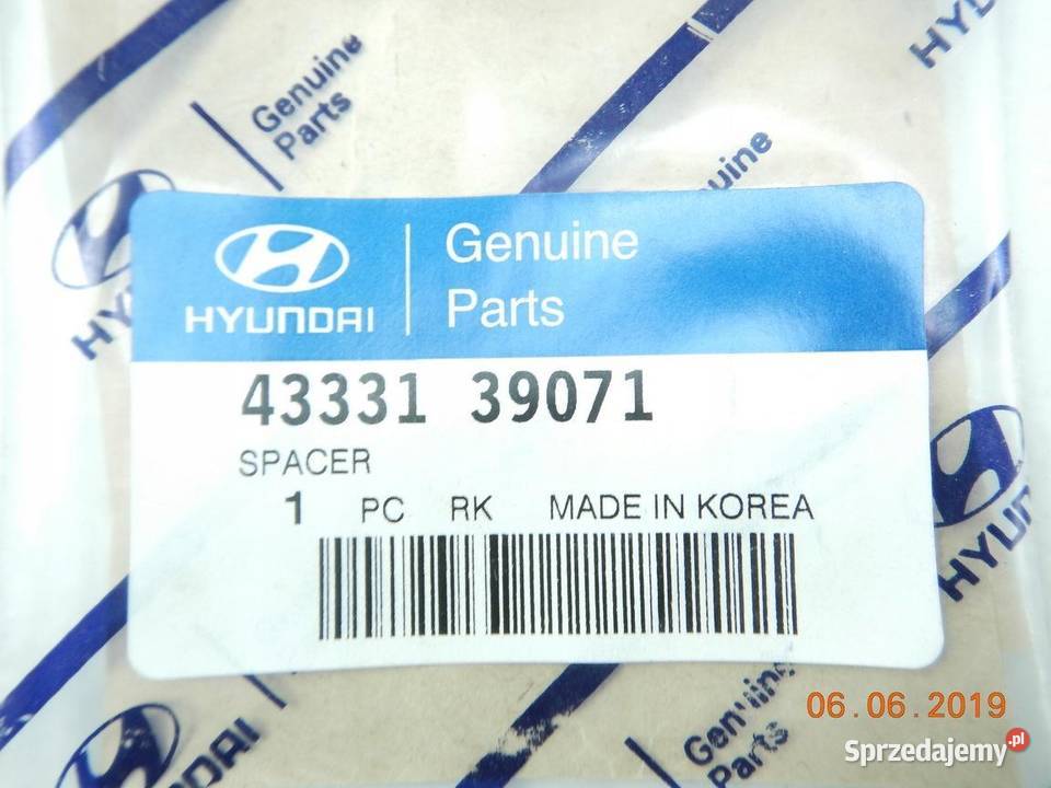 USZCZELKA SKRZYNI ELANTRA TUCSON 0413 Uszczelki i uszczelniacze