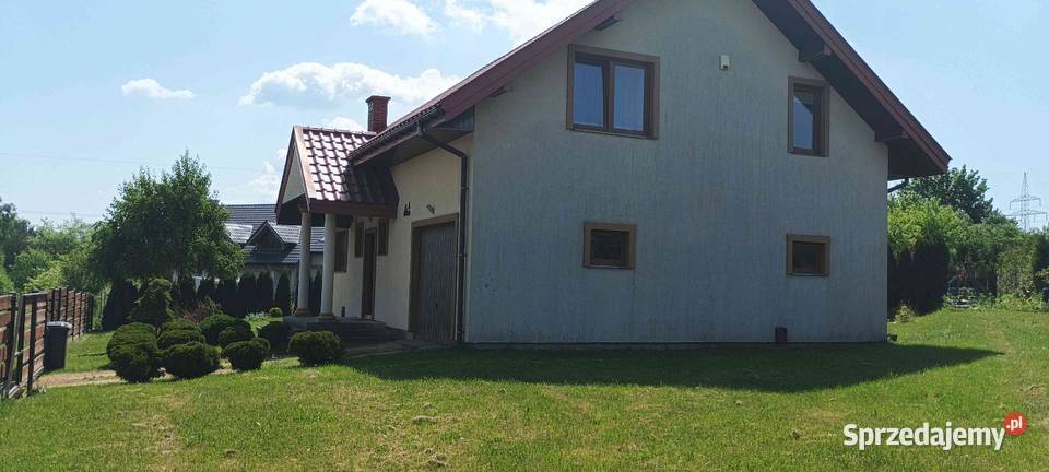 Dom jednorodzinny z garażem taras małopolskie Chrzanów