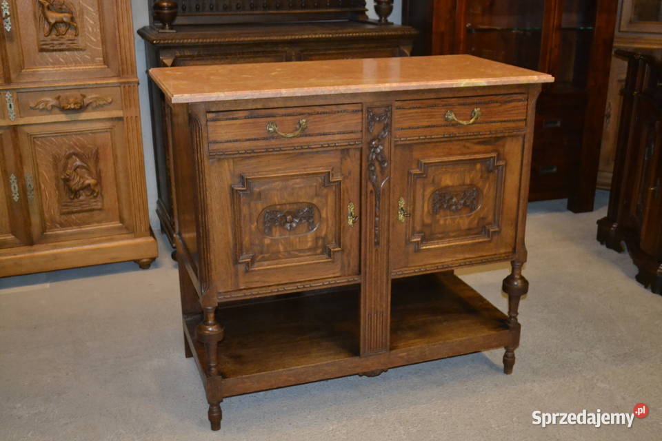 komoda eklektyczna dąb Będzin