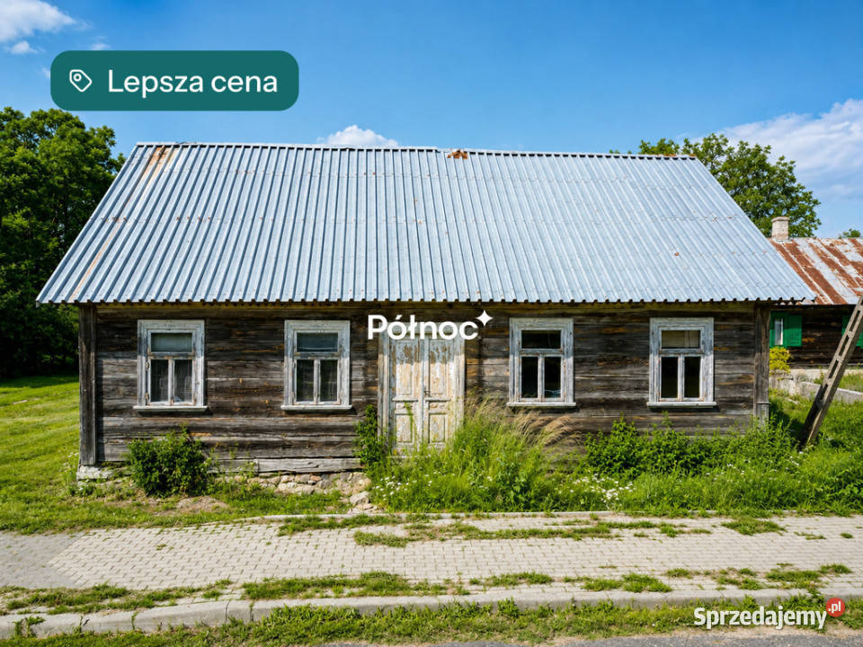 Stary dom 2 działki 20 arów 130 000 1463zł/m2 sprzedam