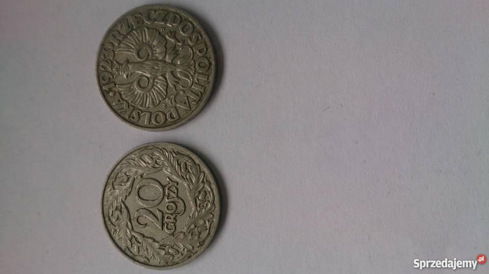 Sprzedam numizmatyczne monety o  nominale 20 gr z 1923 r