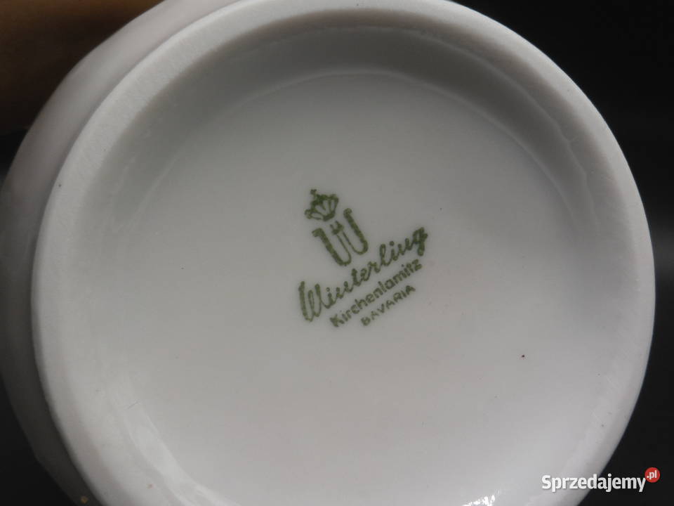 Biały Wazon Porcelanowy Winterling Kirchenlamitz wielkopolskie Raszków