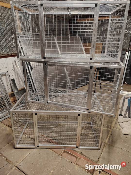 Klatki woliery wyloty aluminiowe Ptaki śląskie Częstochowa