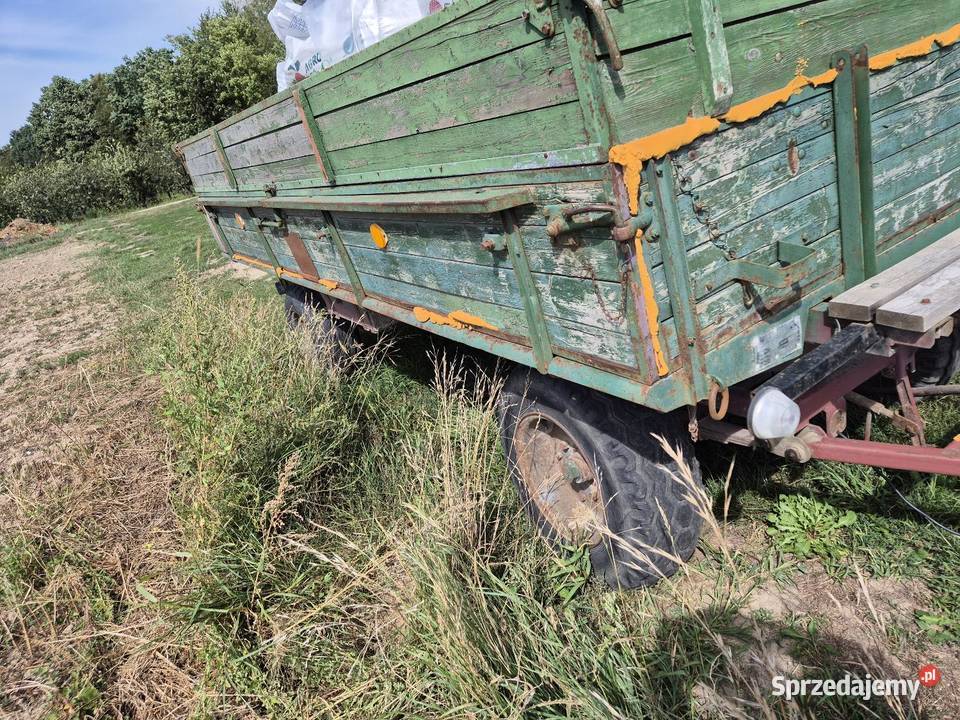 Przyczepa wywrotka 35t zarejestrowana Maszyny rolnicze