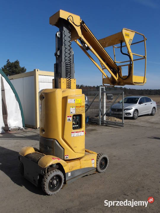 Podnośnik koszowy masztowy 10m Haulotte STAR 101 nie Dźwigi, podnośniki Pleszew sprzedam